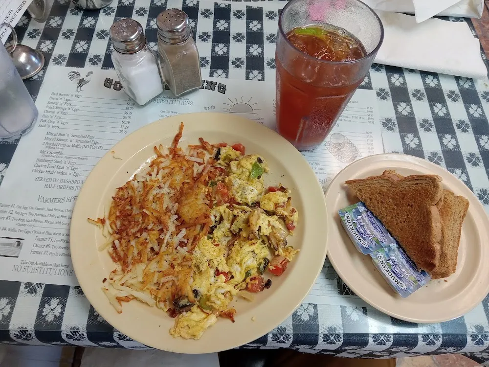 Big Breakfast Sandwich on Texas Toast