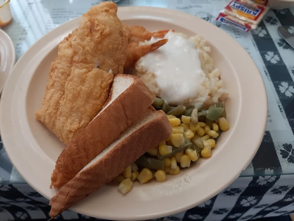 Fish and Shrimp Platter